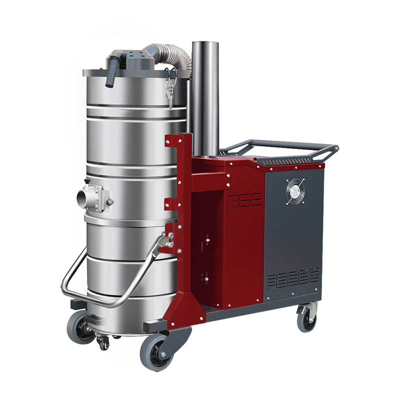 韶关坦洁380V 双桶手动反吹工业吸尘器X8系列